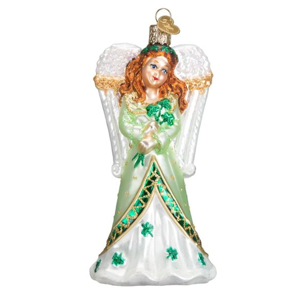 Irish Angel Christmas Ornament with Keepsake Box | Old World Christmas | NWT - Picture 4 of 8